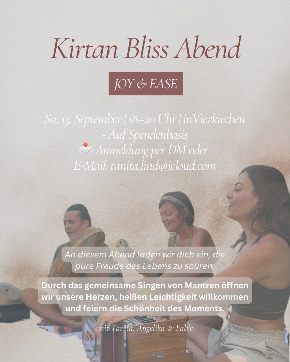 Event image for Kirtan Bliss Abend in Vierkirchen